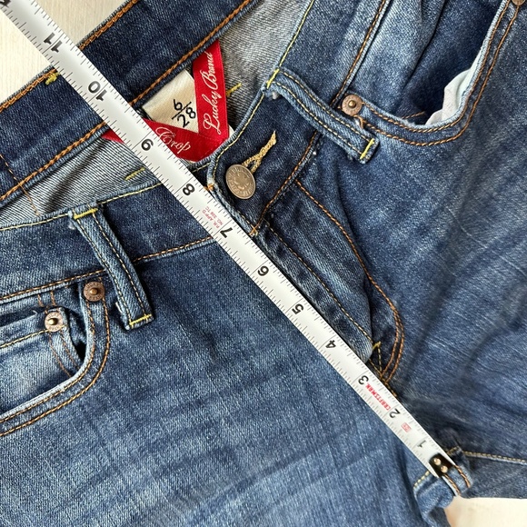 Lucky Brand Y2k Low Rise Crop Jeans - Picture 6 of 7